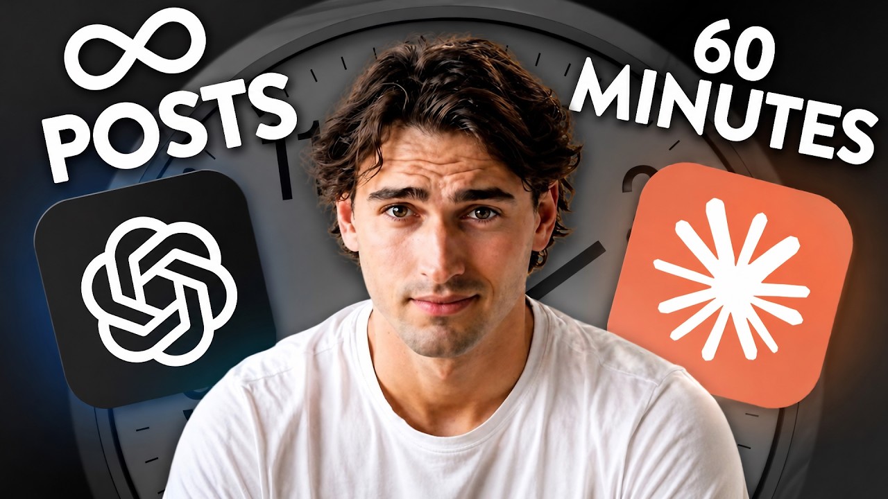 How to Create 30 Days of Content in under 60 minutes Using AI