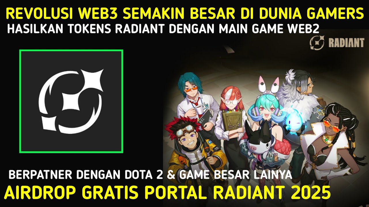 НОВЫЙ БЕСПЛАТНЫЙ РЕЛИЗ 2025 ГОДА!!! Игровой портал Radiant web2 и web3 ||| Последние бесплатные