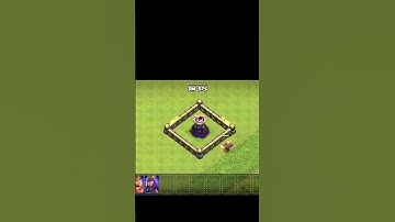 Appearance & Effects of the 🏰 Wizard Tower from Level 1 to Level 17 🔥#short #clashofclans #wizard