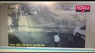 Velimeşe Ergene Tren Kazası Görüntüsü