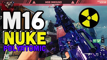 MGB NUKE With The POLYATOMIC M16 | Class Setup | Modern Warfare 2 Nuke Series EP23