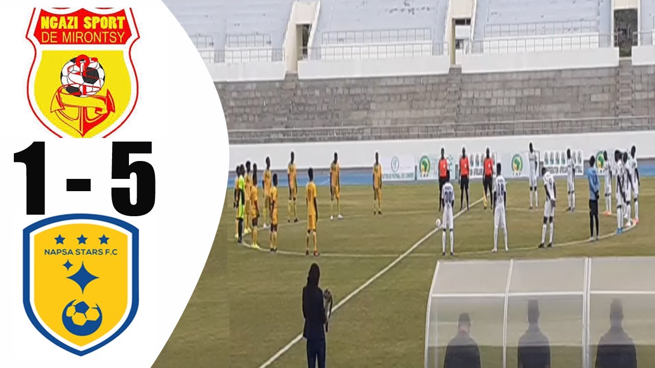 Ngazi Club Vs Napsa Stars Fc 1 5 All Goals And Highlights African Confederation Cup 2020