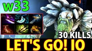 w33 Tiny- Dota 2: Let's Go! IO [30 Kills]