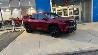 The new Chevrolet Traverse Rs Is a Killer