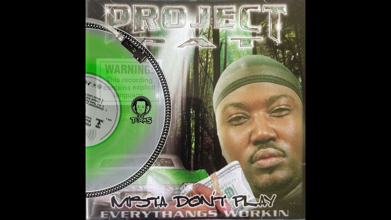 🔥🔥Project Pat • Cheese and Dope  RMX by DJ BIG TEXAS 12” Green+White Marble Vinyl (Promo) Classic