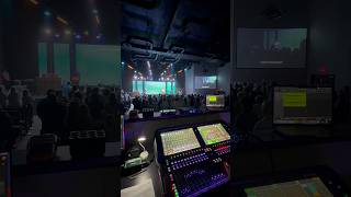 L-R FOH Mix for @AlexanderPappas #liveaudio #allenheath #concert #worship #shure #audioengineering