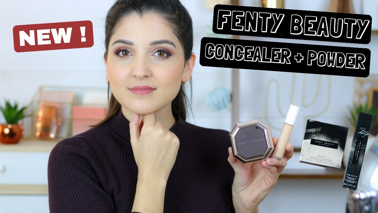 FENTY BEAUTY - PRO FILT'R CONCEALER ET PRO FILT'R SETTING POWDER ! on craque ou pas ?