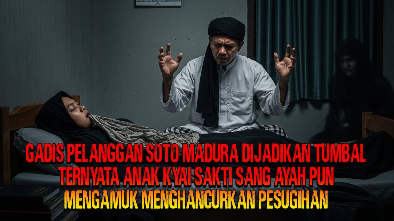 GADIS PELANGGAN SOTO MADURA DIJADIKAN TUMBAL TERNYATA ANAK KYAI SAKTI DAN  PESUGIHAN PUN HANCUR