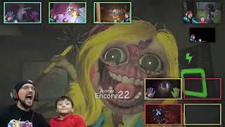 Poppy Playtime Chapter 3: Miss Delight Jumpscare ft. FGTeeV (V2) has Sparta Eura Remix!