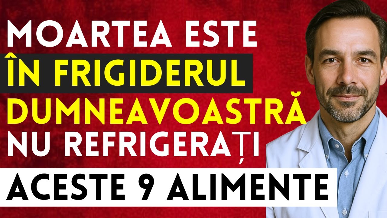 A păstra la frigider aceste 9 alimente este periculos — iată de ce! | Dr. Andrei Georgescu