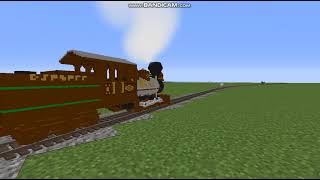 a Mason bogie engine on a passenger train