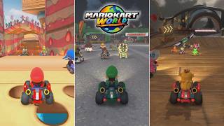 Mario Kart World // Online - Knockout Tour (Mario, Luigi, Peach)