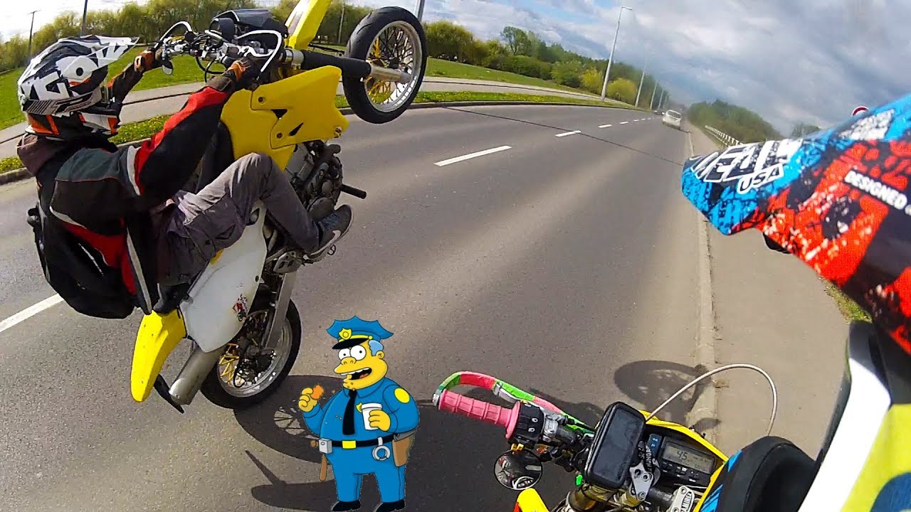 Hooligans in the City | DRZ | Supermoto