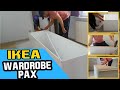 IKEA PAX Wardrobe Assembly [ Part 1 ] HD