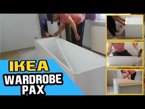 ikea-pax-wardrobe-assembly-[-part-1-]-hd