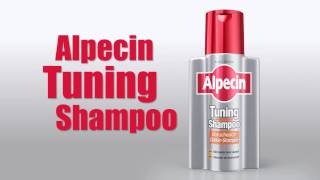 Tuning-Shampoo – das schwarze Coffein-Shampoo  | Alpecin