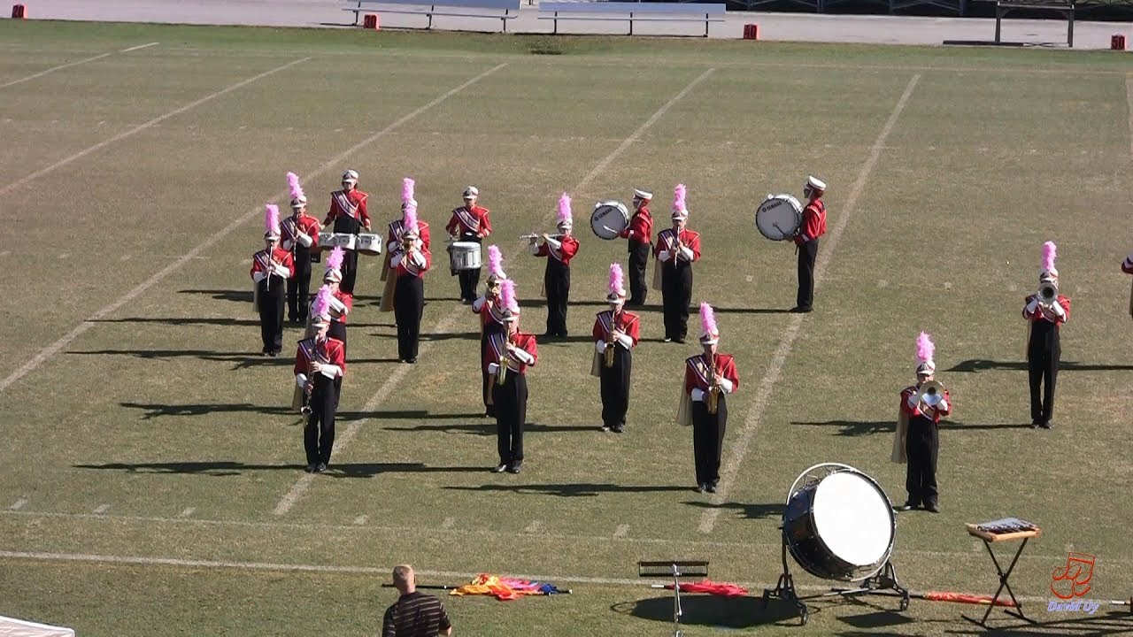 Lejeune High School Marching Devil Pups at White Oak 10/12/2019 YouTube