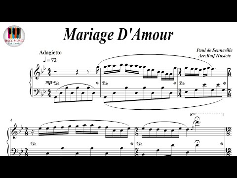 Mariage D Amour Richard Clayderman Piano Sheet Music 