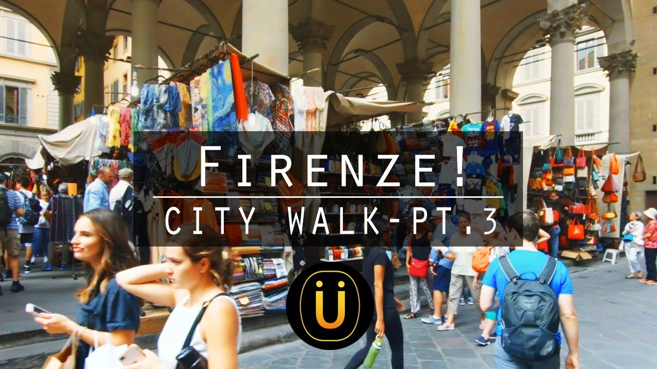 Florence, Italy!! Walk 3 (Via Por Santa Maria & Via della Condotta)! YouTube
