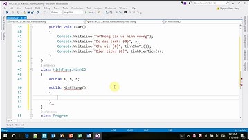 NNLT C# - Thực hành - Kế thừa với lớp trừu tượng