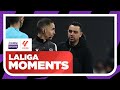 RED for Xavi! Barcelona manager sent off after raging at referee vs Atletico | LaLiga 23/24 Moments