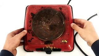 restoring an antique electric heater/ rust removal