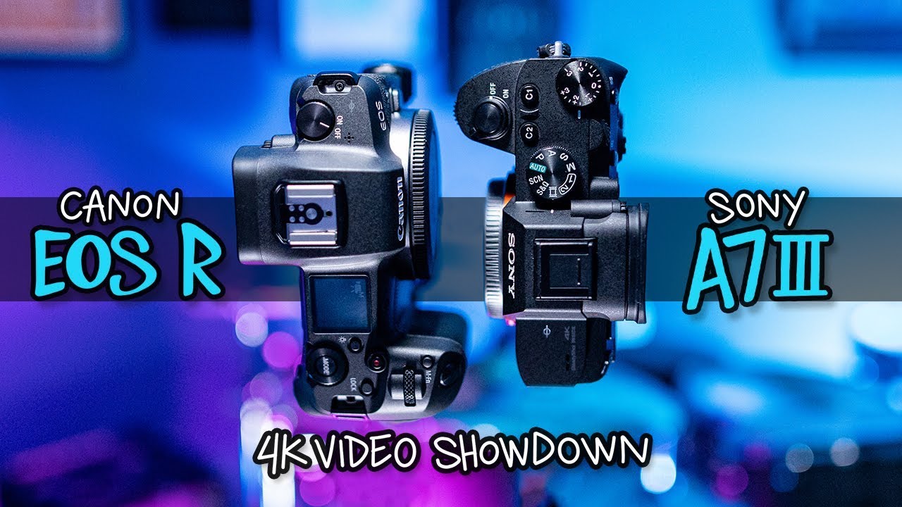 Canon EOS R vs Sony A7III Full Frame 4K Camera Showdown YouTube