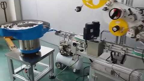 Cap labeling machine , Cap Top side labellers , bottle cap labeling machine