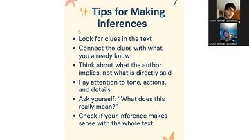 Paraphrasing and Inference