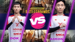 4MV DOK vs 4MV B4RON 🔥 EPIC 2v2 WOW Mode Battle! | PUBG MOBILE