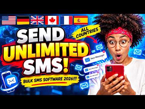 SEND BULK SMS FOR FREE IN 2026 📲 — ALL COUNTRIES, FAST & EASY!