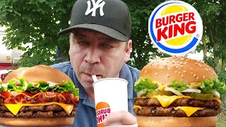 |BURGER KING| BIG KING XXL & DOUBLE STEAKHOUSE BURGER |MUKBANG|