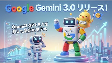 【piyo_feed🐤】Google Gemini 3.0がリリース！OpenAI GPT-5.1を超えた最新AIモデルの全貌