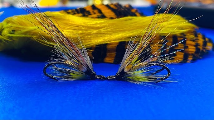 Tying a salmon fly, Allister Flamethrower with Scott Jackson 