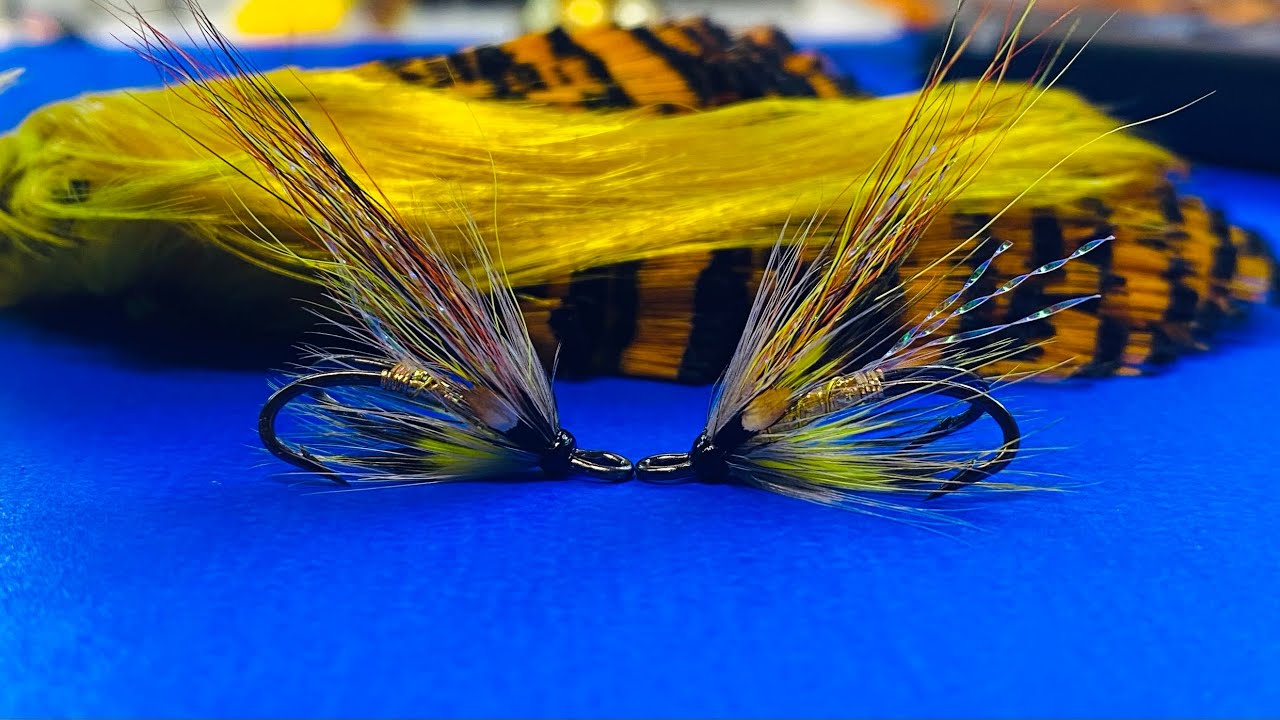 Tying a salmon fly, Lightning Bolt - By Scott Jackson