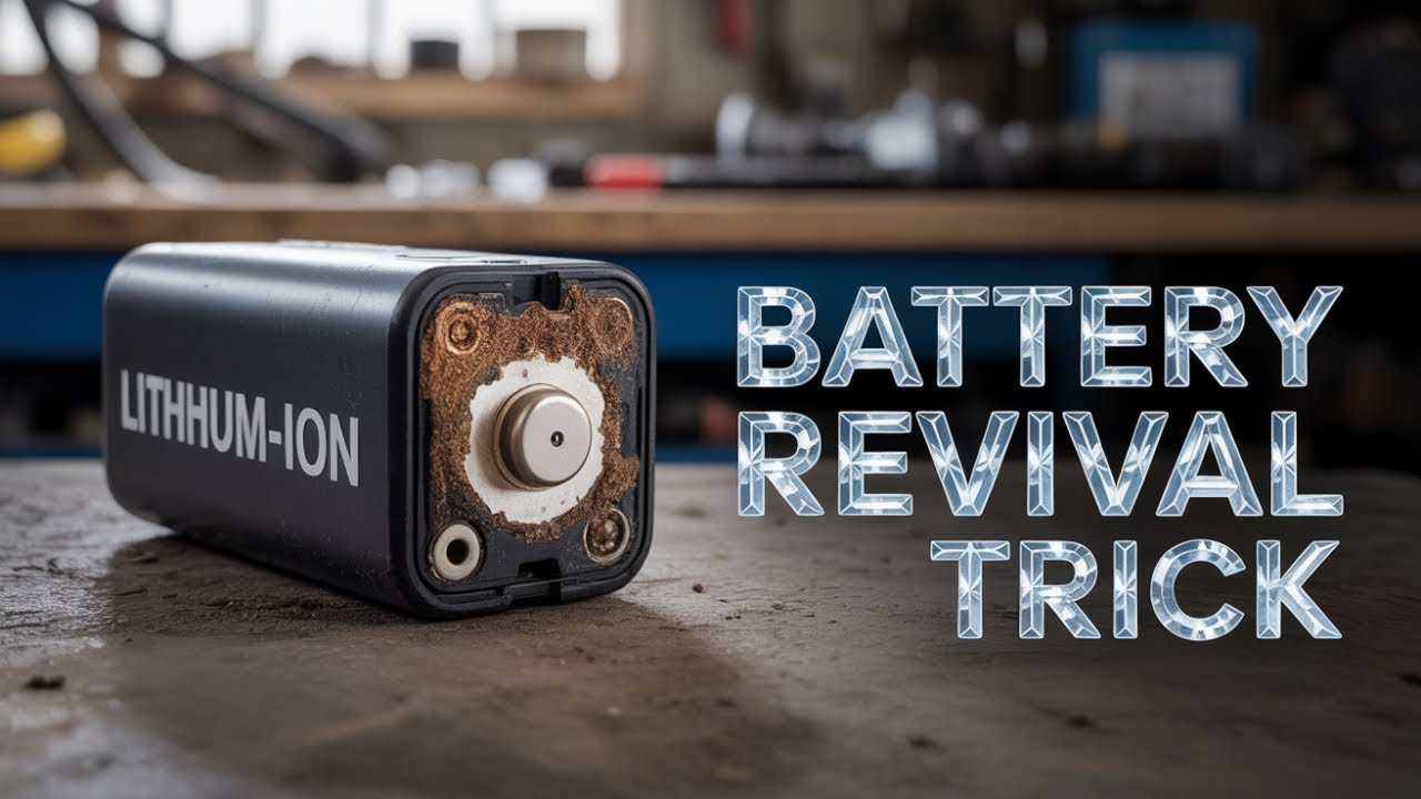 Восстановите работоспособность разряженной литий-ионной батареи с помощью этого трюка.