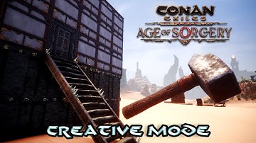 Conan Exiles - PATCH 3.0 - A Look Into The New Creative Mode