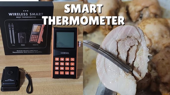 THE-368 Smart Meat Thermometer with Bluetooth up to 30 meters (98.42ft