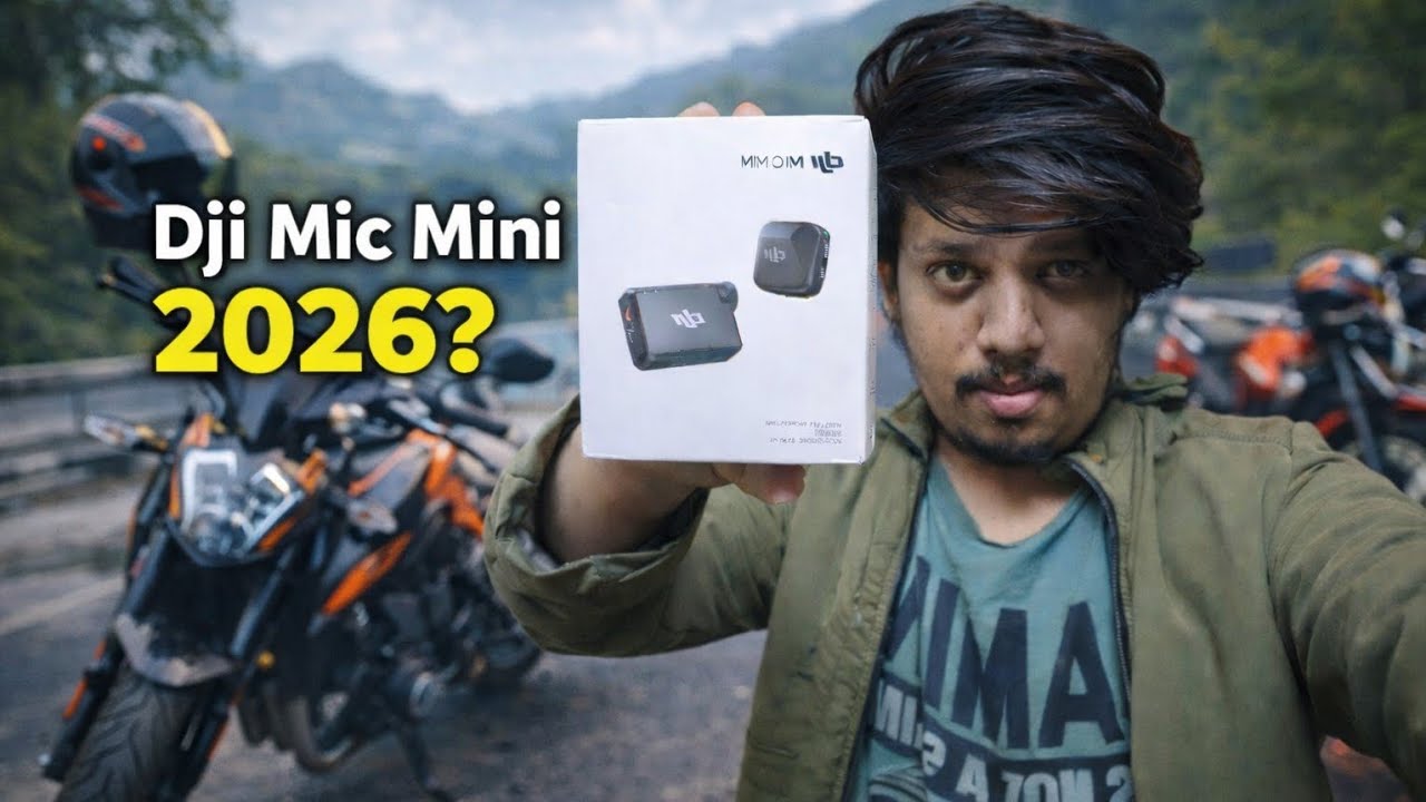 DJI MIC MINI UNBOXING 🎤 MOTO VLOG SET-UP 