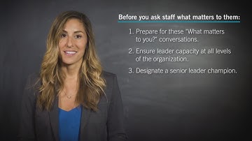 How to Get Ready for “What Matters to You?” Conversations