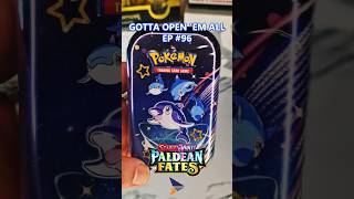 Paldean Fates Mini Tin Magic? Pack Opening! ✨🔥 | GOEA 96 #pokemon #paldeanfates #packopenning