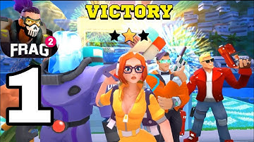 FRAG Pro Shooter - Walkthrough Gameplay Part 1 (iOS, Android)