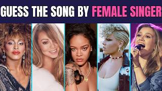 Guess the Song: Female Singers Edition