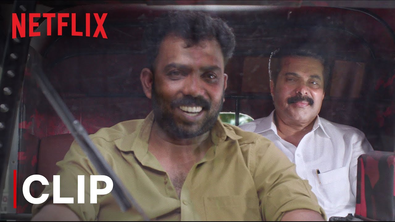 Mammootty Goes For An Auto Rickshaw Ride  One  Malayalam Film  Netflix India