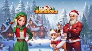 Merge HomeTown: Merge Games | Christmas Gameplay Trailer | New Merge Puzzle Games on Android & iOS screenshot 3