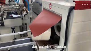 Greece automatic maxi roll paper packing machine