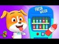 Vending Machine, बच्चों के लिए कार्टून कहानियां, Loco Nuts Funny Animated Cartoon Stories for Kids