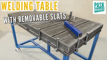 Ultimate Welding Table / Workbench with Awesome Clamping Options