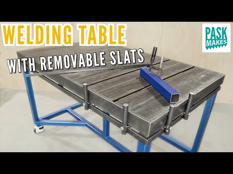 ultimate welding table workbench with awesome clamping options