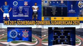 Download lagu PES 2017 Scoreboard Conmebol Sudamericana 2025